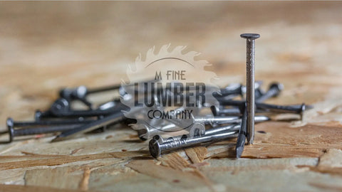 Used Nails 11 Types of Nails Commonly Used in Woodworking – M. Fine Lumber