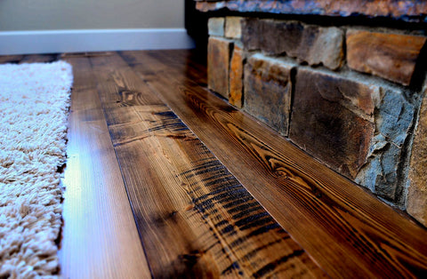 DOUGLAS FIR SANDED & FINISHED FLOORING