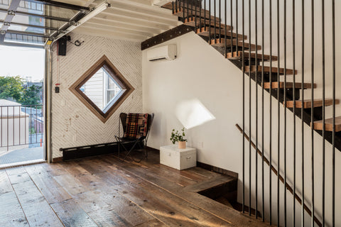 WHITE PINE SANDED FLOORING