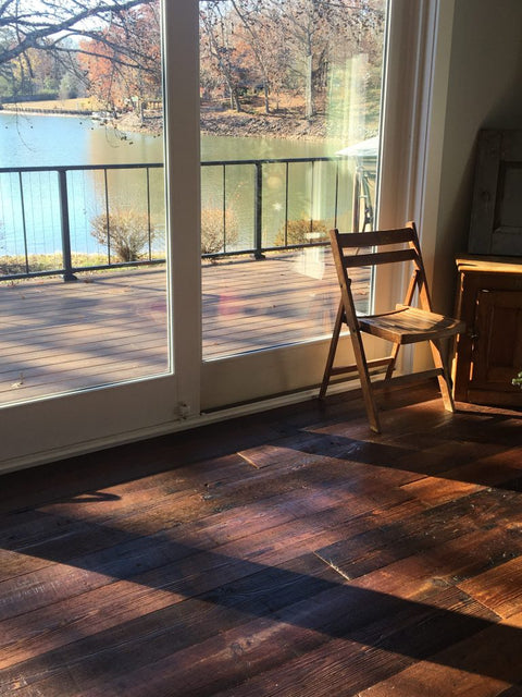 YELLOW PINE SANDED & FINISHED FLOORING