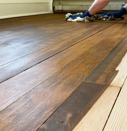 DOUGLAS FIR SANDED & FINISHED FLOORING