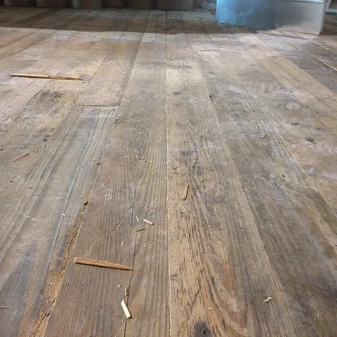 WHITE PINE ROUGH FLOORING