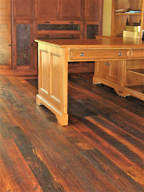 YELLOW PINE ROUGH FLOORING